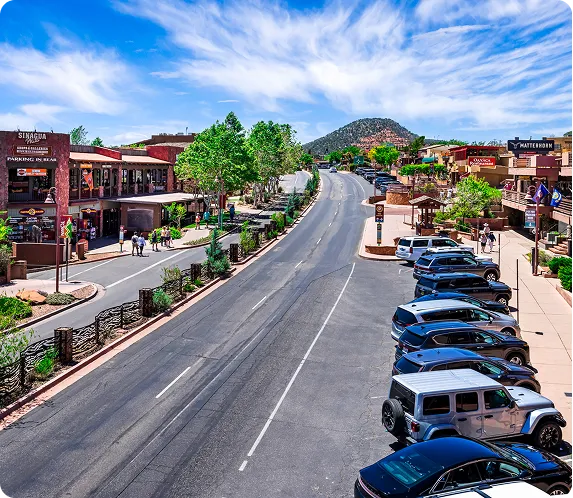 uptown sedona view
